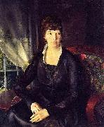 Emma at the Window George Wesley Bellows